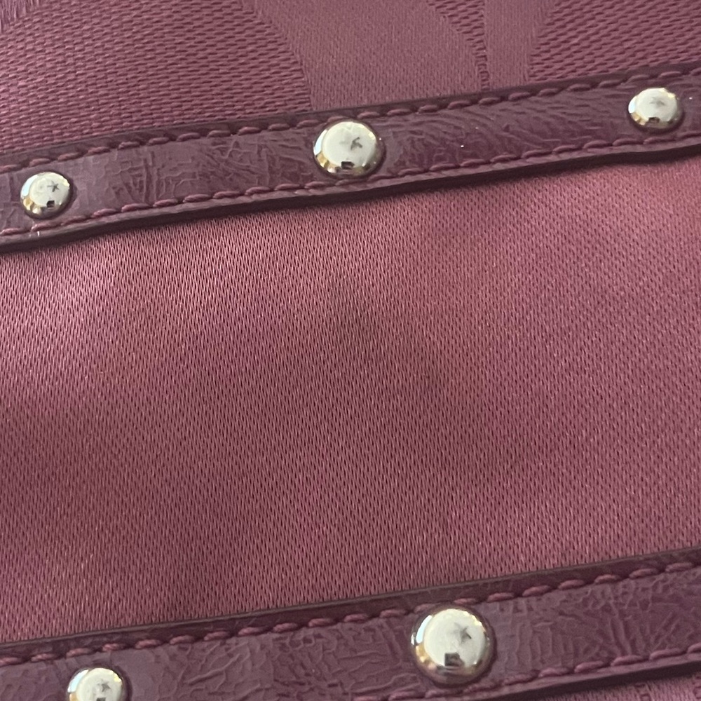 Coach Plum Signature Crossbody with Studded Trim - Picture 5 of 5